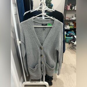 Urban Outfitters Gray Button-Up Women's Cardigan size small